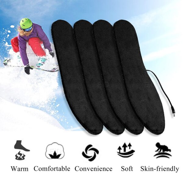 USB Rechargeable Heated Shoe Insoles - Image 5