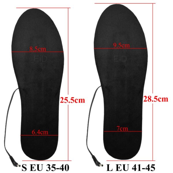 USB Rechargeable Heated Shoe Insoles - Image 6