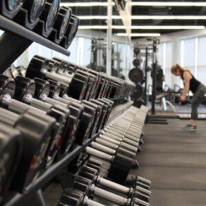 Gem Gyms Premium Adjustable Dumbbell Set – Space-Saving 5-50 Lbs Home Gym Strength Training